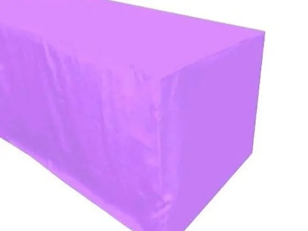Sale Tablecloth Market 4' Ft Fitted Polyester Tablecloth Open Back Tablecover Trade Show Booth 18 Color"