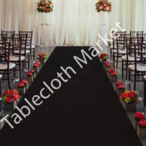 Sale Tablecloth Market 30 Ft Satin Aisle Runner 60