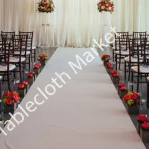 Sale Tablecloth Market 30 Ft Satin Aisle Runner 60