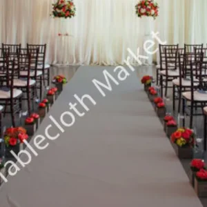 Sale Tablecloth Market 30 Ft Satin Aisle Runner 60