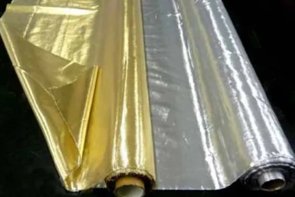 Online Tablecloth Market 60" Inch Tissue Lame Fabric By Yard Shiny Decoration Metallic 8 Colors Wedding