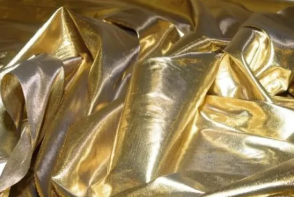 Online Tablecloth Market 60" Inch Tissue Lame Fabric By Yard Shiny Decoration Metallic 8 Colors Wedding