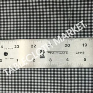 Discount Tablecloth Market MINI CHECKERED GINGHAM POLYESTER FABRIC BY YARD 60