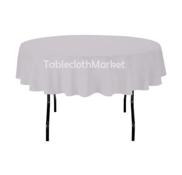 Hot Tablecloth Market 10 Pack 70" Inch Round Polyester Tablecloth 24 Color Table Cover Wedding Banquet"
