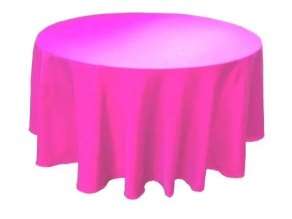 Sale Tablecloth Market 15 Pack 120" Inch Round Polyester Tablecloth 24 Color Table Cover Wedding Party