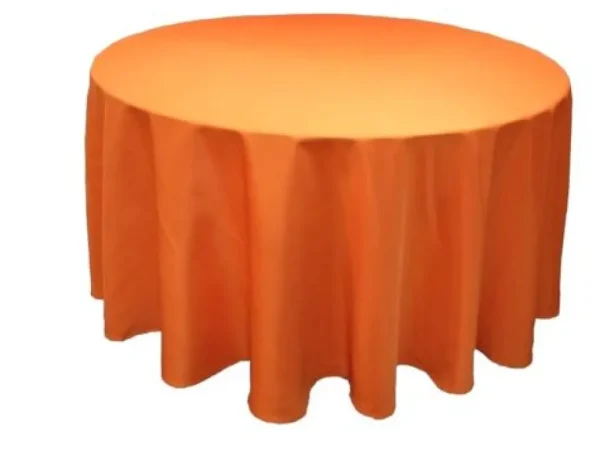 Sale Tablecloth Market 15 Pack 120" Inch Round Polyester Tablecloth 24 Color Table Cover Wedding Party