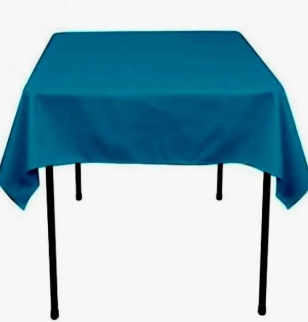 Online Tablecloth Market 35 pack 54" x 54" Square Overlay Tablecloth 100% polyester Wholesale Wedding"
