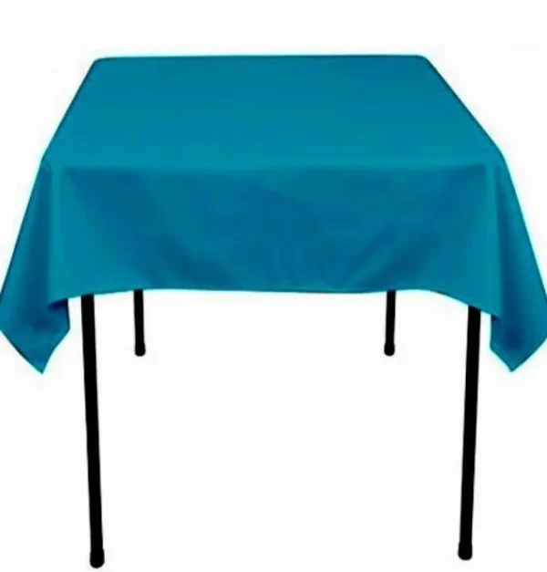 Fashion Tablecloth Market 20 Pack 54" X 54" Square Overlay Tablecloth 100% Polyester Wholesale Wedding"
