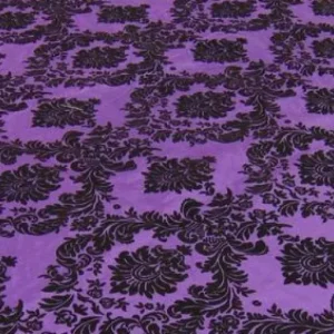 Fashion Tablecloth Market 15 Pack Flocked Taffeta Damask 12