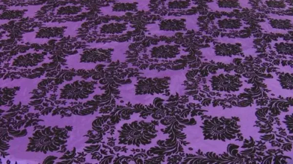 Fashion Tablecloth Market 15 Pack Flocked Taffeta Damask 12" X 108" Top Table Runner 16 Colors Wedding"