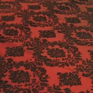 Fashion Tablecloth Market 15 Pack Flocked Taffeta Damask 12