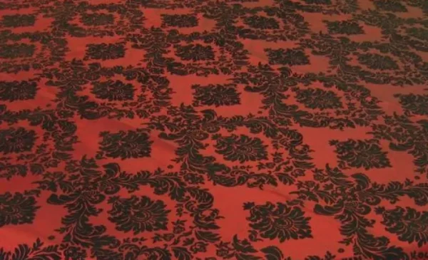 Fashion Tablecloth Market 15 Pack Flocked Taffeta Damask 12" X 108" Top Table Runner 16 Colors Wedding"