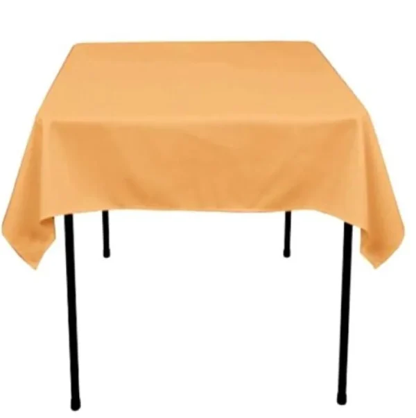 Best Tablecloth Market 30 pack 60"x 60" Square Overlay Tablecloth 100% polyester Wholesale Wedding"