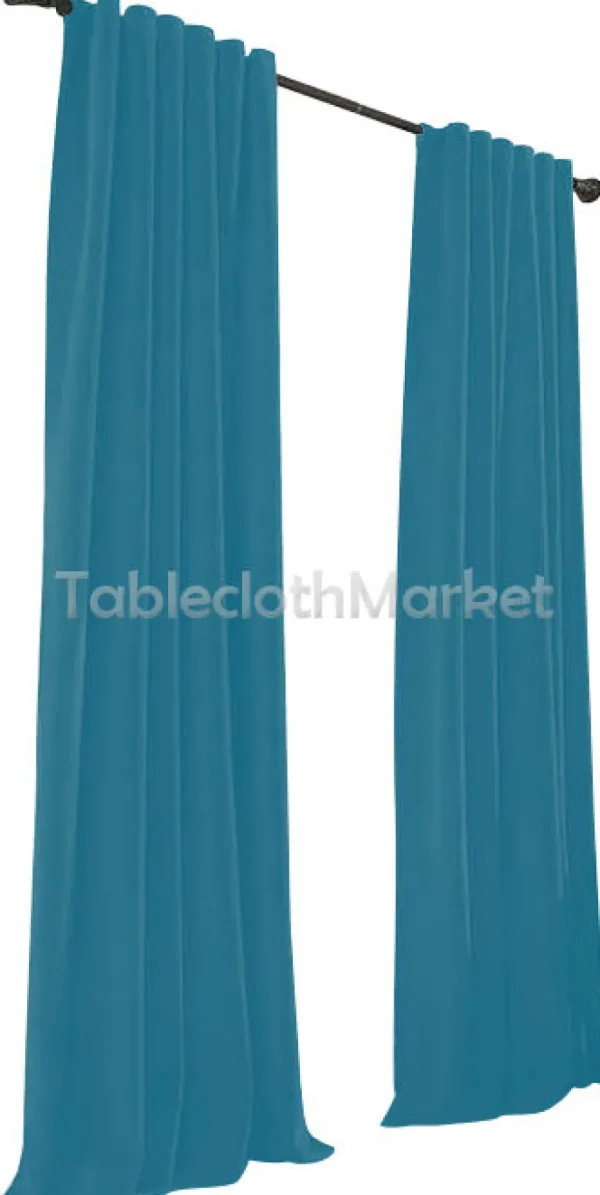 Discount Tablecloth Market 2 Polyester Panel Curtain 60 Wide X 108 Length Backdrop Background 24 Colors"
