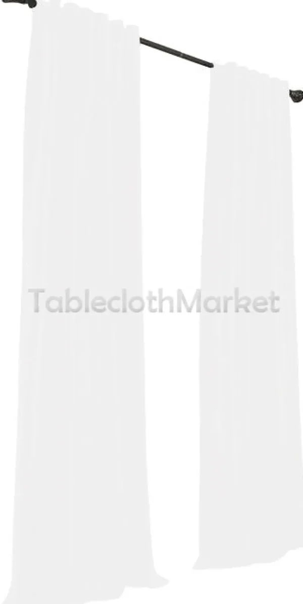 Discount Tablecloth Market 2 Polyester Panel Curtain 60 Wide X 108 Length Backdrop Background 24 Colors"