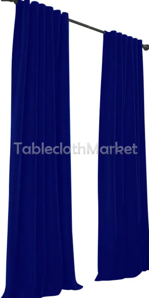 Discount Tablecloth Market 2 Polyester Panel Curtain 60 Wide X 108 Length Backdrop Background 24 Colors"