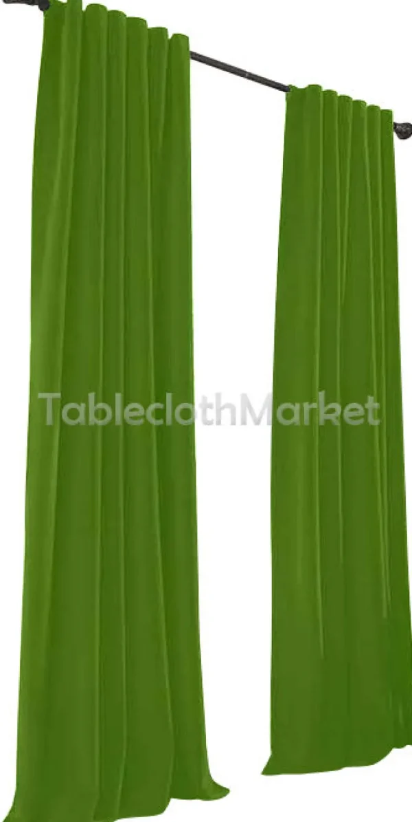 Discount Tablecloth Market 2 Polyester Panel Curtain 60 Wide X 108 Length Backdrop Background 24 Colors"