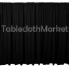 Fashion Tablecloth Market 10 X 5 Ft Backdrop Background For Pipe And Drape Displays Polyester 24 Colors