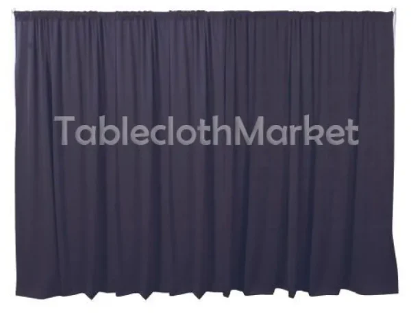 Fashion Tablecloth Market 16 X 5 Ft Backdrop Background For Pipe And Drape Displays Polyester 24 Colors"