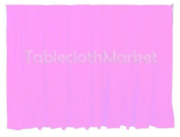 Fashion Tablecloth Market 16 X 5 Ft Backdrop Background For Pipe And Drape Displays Polyester 24 Colors"