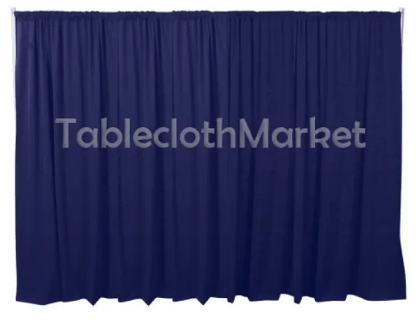 Fashion Tablecloth Market 16 X 5 Ft Backdrop Background For Pipe And Drape Displays Polyester 24 Colors"