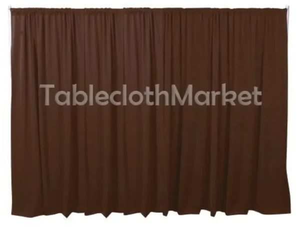 Fashion Tablecloth Market 16 X 5 Ft Backdrop Background For Pipe And Drape Displays Polyester 24 Colors"