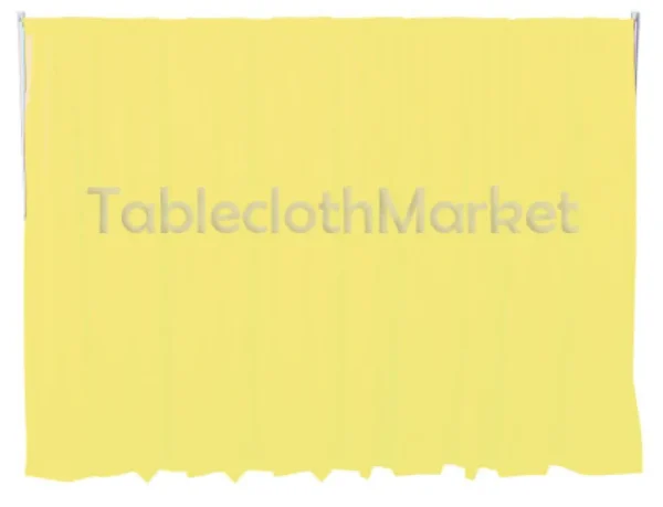 Fashion Tablecloth Market 16 X 5 Ft Backdrop Background For Pipe And Drape Displays Polyester 24 Colors"