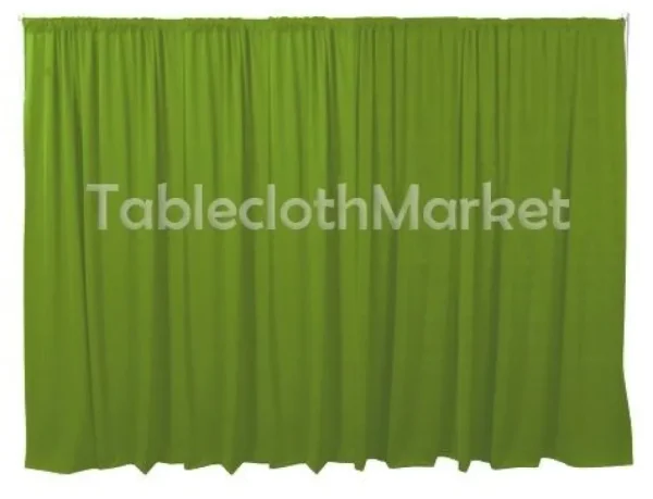 Fashion Tablecloth Market 16 X 5 Ft Backdrop Background For Pipe And Drape Displays Polyester 24 Colors"
