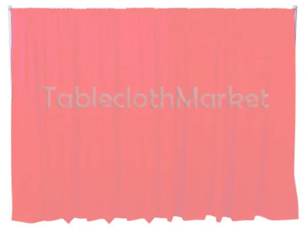 Fashion Tablecloth Market 16 X 5 Ft Backdrop Background For Pipe And Drape Displays Polyester 24 Colors"