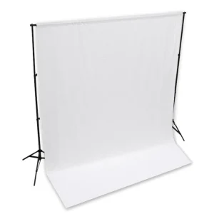 Discount Tablecloth Market 5 X 9 Ft White Backdrop Background Photography 100% Polyester Photo Props