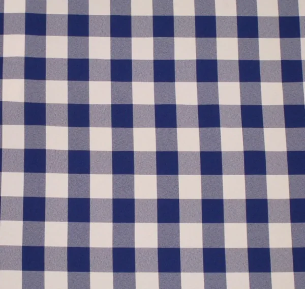 Discount Tablecloth Market 10 Yards Checkered Fabric 60" Wide Gingham Buffalo Check Tablecloth Fabric Decor"